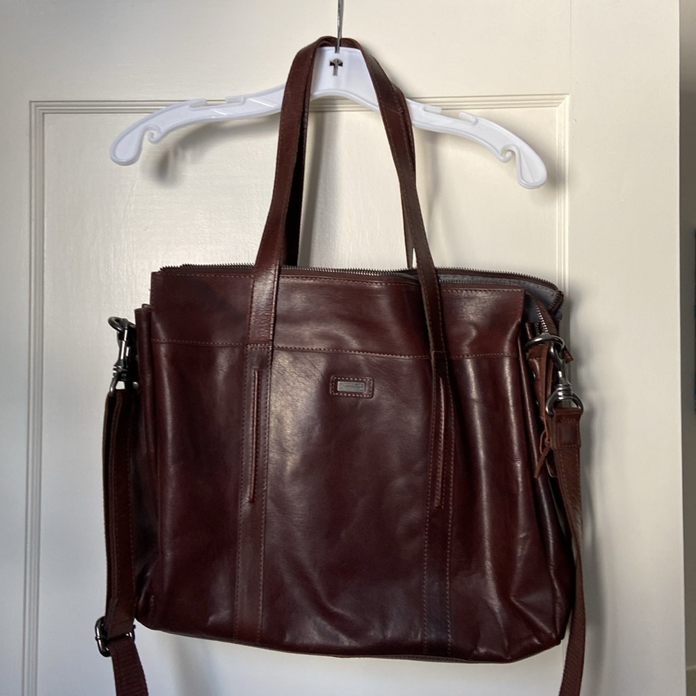 Spikes and Sparrow cross body work bag.